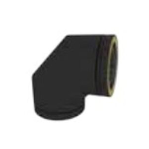Codo Elbow 87° - AVANT KW negro - Imagen 1