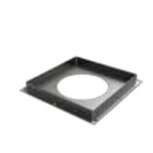 Placa cortafuegos inoxidable - Pared doble - Imagen 1
