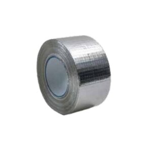 cinta adhesiva reforzada de aluminio h 100 mm x 45 mts - Imagen 1