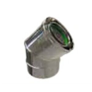 Codo 45° - COAXIAL JJ - Imagen 1