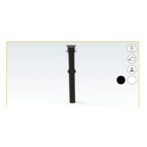 Salida a techo coaxial - Imagen 1