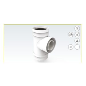 Te coaxial con recogida de condensados M - H - Imagen 1