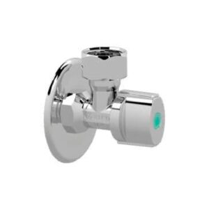 Válvula escuadra PN16 M-Tuerca loca VITAQ Mando nova ABS cromo - A-80 1/2M - 1/2TL - Imagen 1