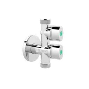 Válvula escuadra doble PN16 Roscar VITAQ Mando nova metal - A-80 Combi 1/2M - 1/2M × 1/2M - Imagen 1