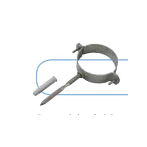 ABRAZADERA INOX AISI 304 M8/M10 CON TACO Y TORNILLO - Imagen 1