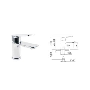 LAVABO 75 - Vogue xtreme - Imagen 1