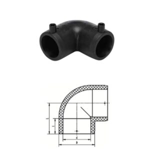 CODO 90º ELECTROSOLDABLE PE100 - Imagen 1