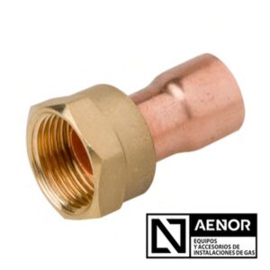 Racor recto 359GCU con cuello sin precinto - Imagen 1