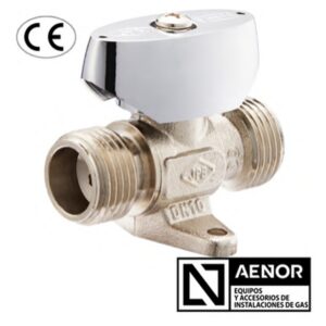 Llave interior con patas, bloqueo y cromada - Imagen 1