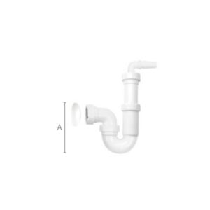 Sifón curvo sin registro extensible I-280 - Imagen 1
