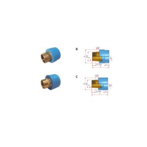 Enlace rosca macho hexagonal - Imagen 1