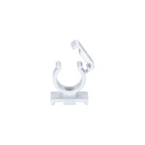 Clip bisagra Gris Nylon con pre-rosca M6 - Imagen 1