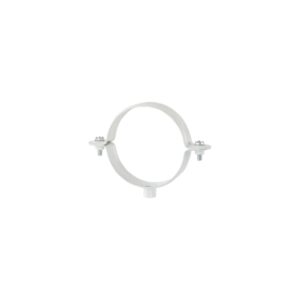 Abrazadera blanca para salida de humos - Imagen 1